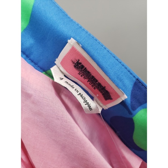 NEVER WORN Kate Spade Color block Apple MIDI Skirt fruit garden farmer market - Picture 5 of 7